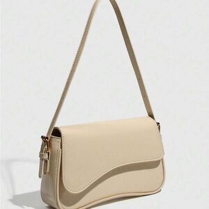 Beige Shoulder Bag